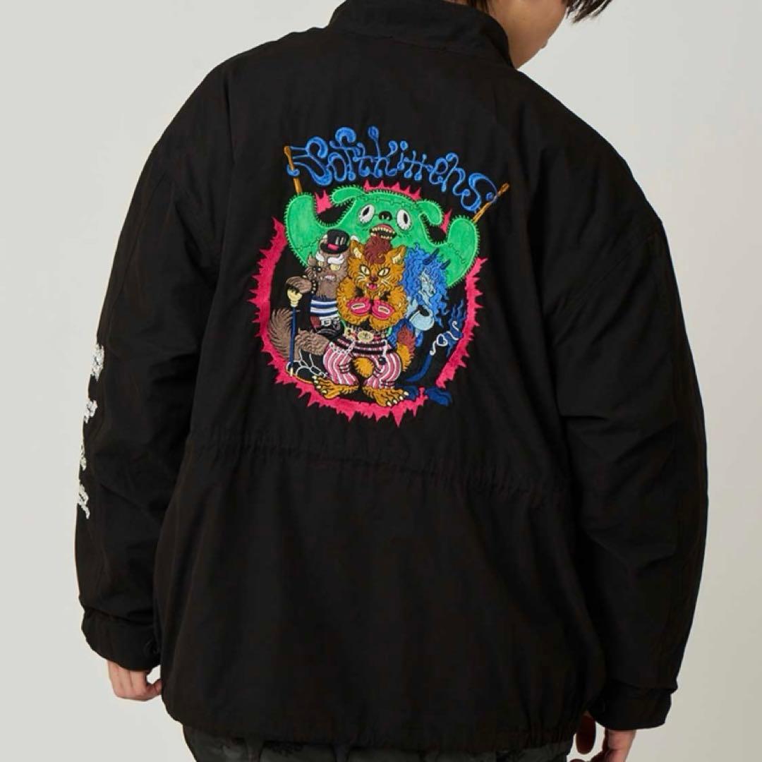 グラニフ 石黒亜矢子 Softkittens｜ショートモッズコート XL - メルカリ