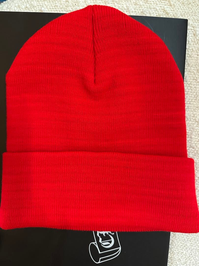 新品　CHROME HEARTS ニット帽 レッド