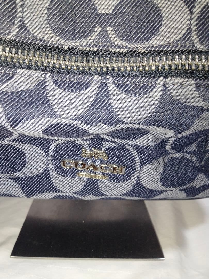 コーチ COACH リュック バックパック デニム シグネチャー F39896