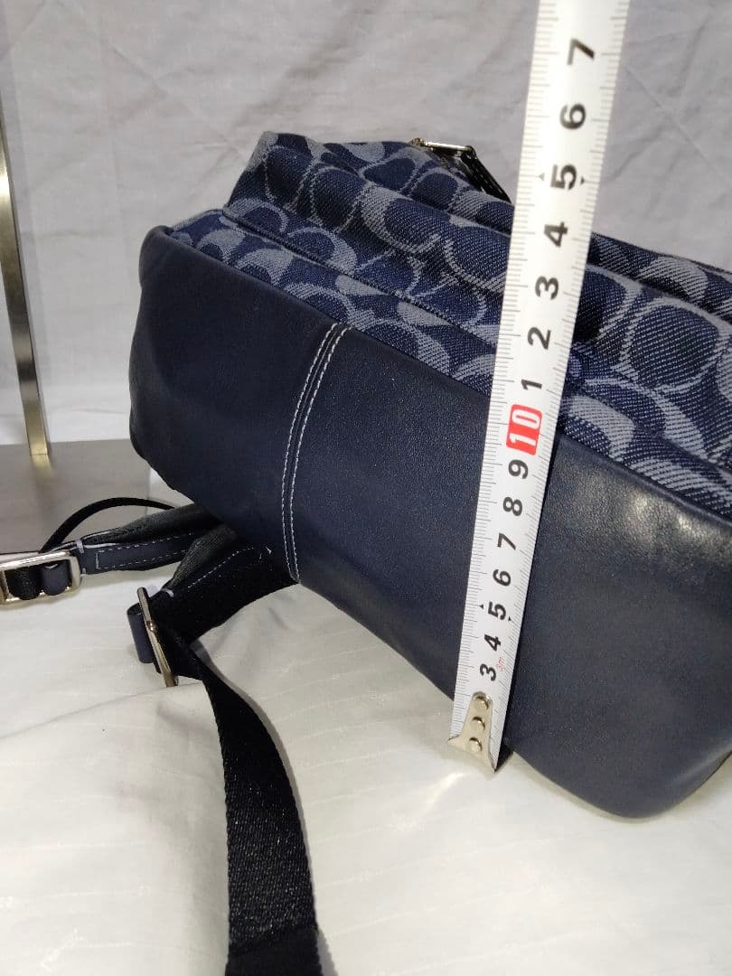 コーチ COACH リュック バックパック デニム シグネチャー F39896