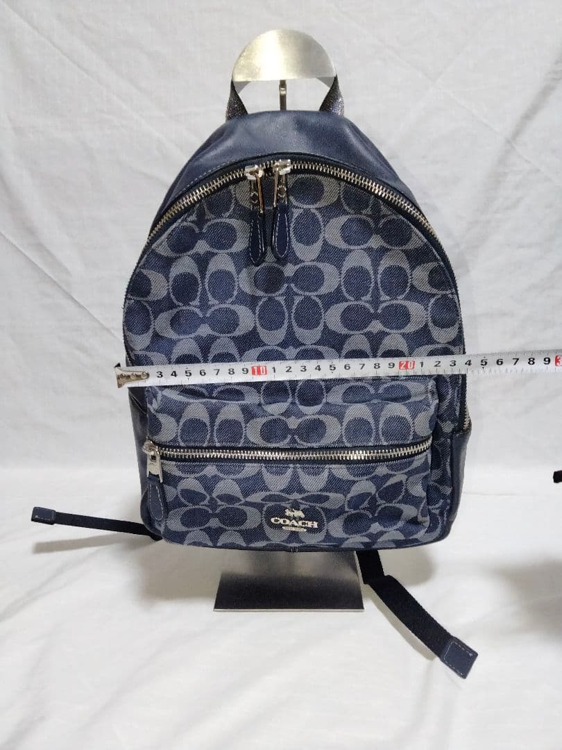 コーチ COACH リュック バックパック デニム シグネチャー F39896