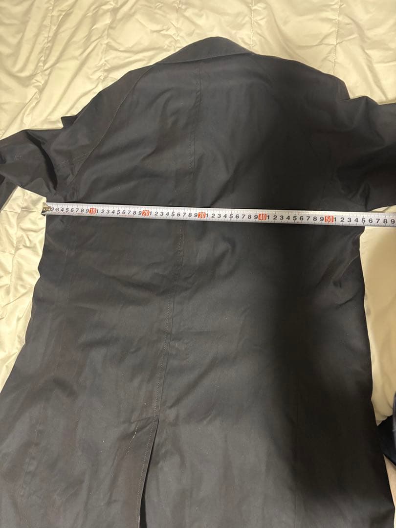 アクアスキュータム ステンカラーコート ライナー付 M