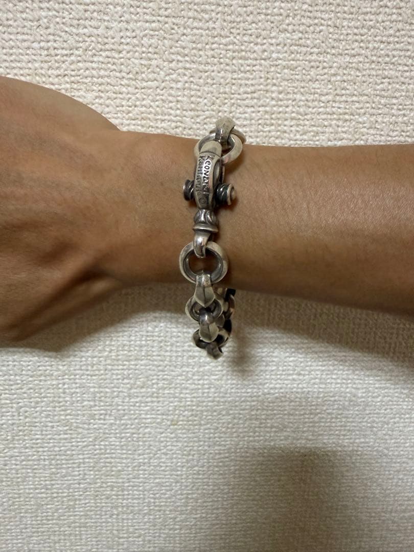 cafeLeonard Kamhout シルクヘロンブレスレット