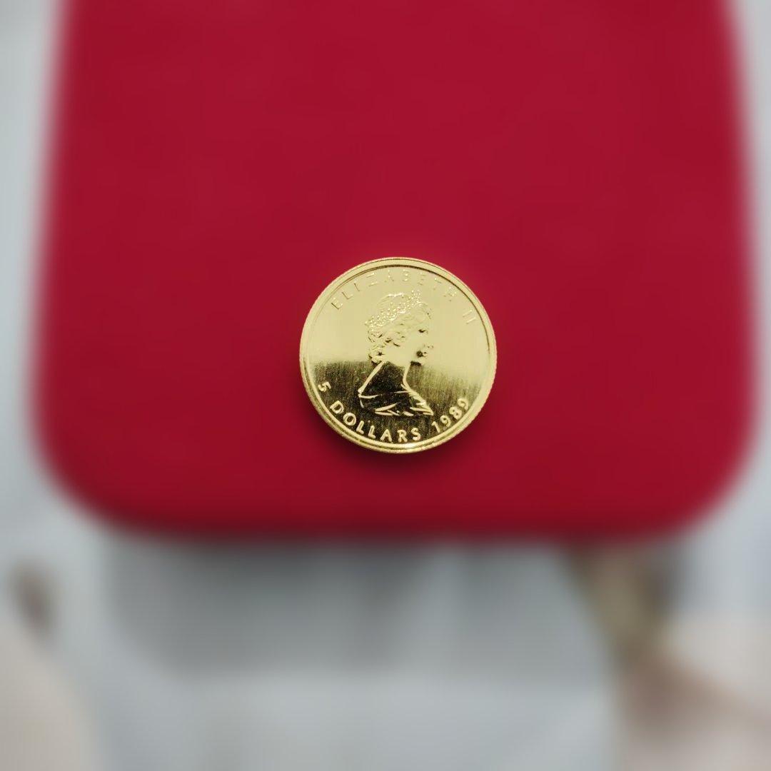 カナダ 5ドル メープルリーフ金貨