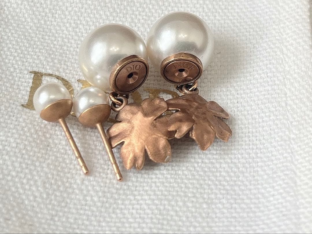 完売レア】Dior Tribales ピアス 花 ピンクゴールド フラワー - メルカリ