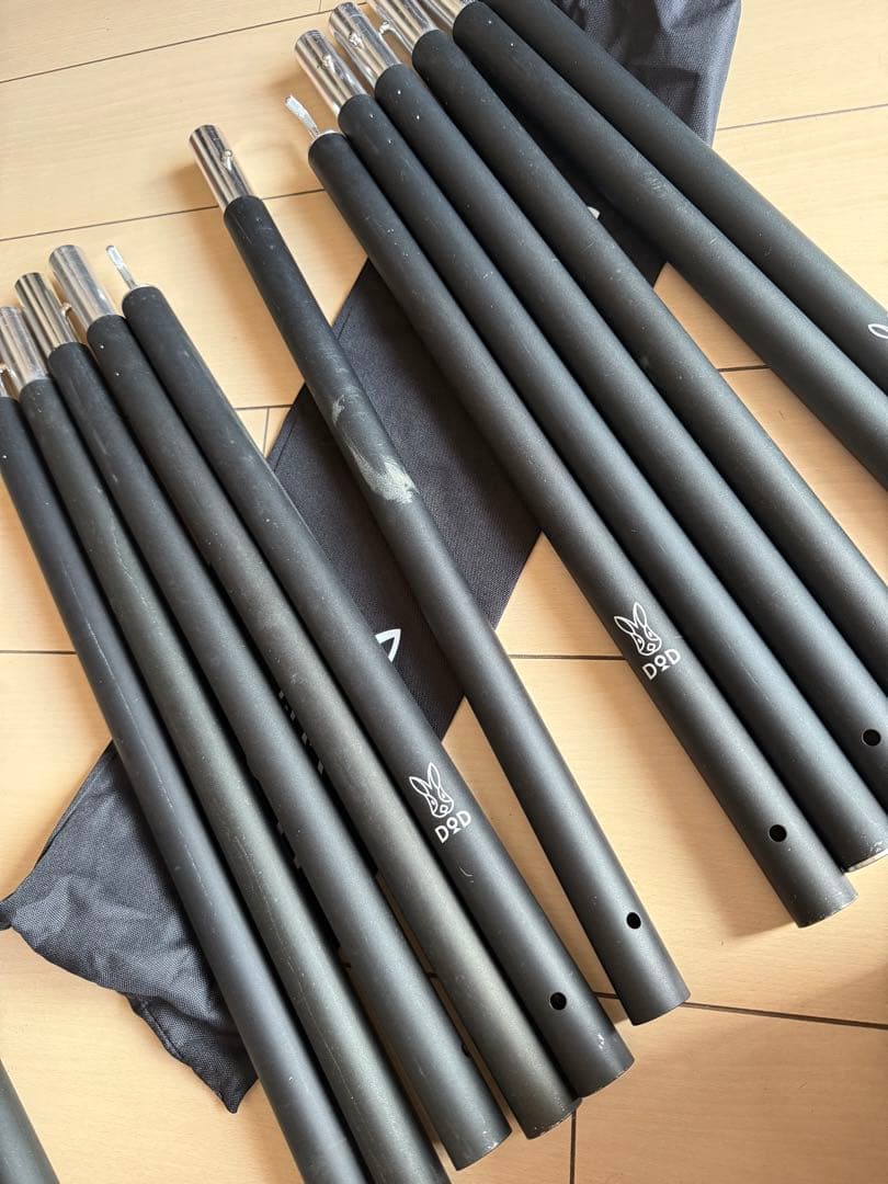 DOD ビックタープポール×3 スラッシュポールパカーンなど 色々セット