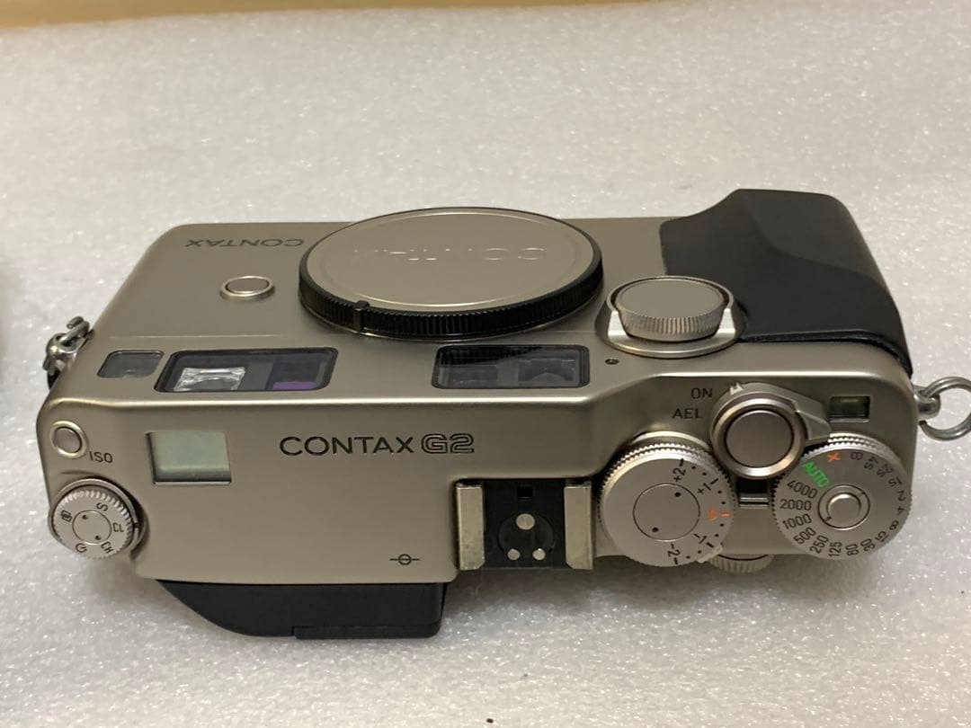 フィルムカメラ CONTAX G2 Planar 2/45 Sonnar 2.8/90 TLA