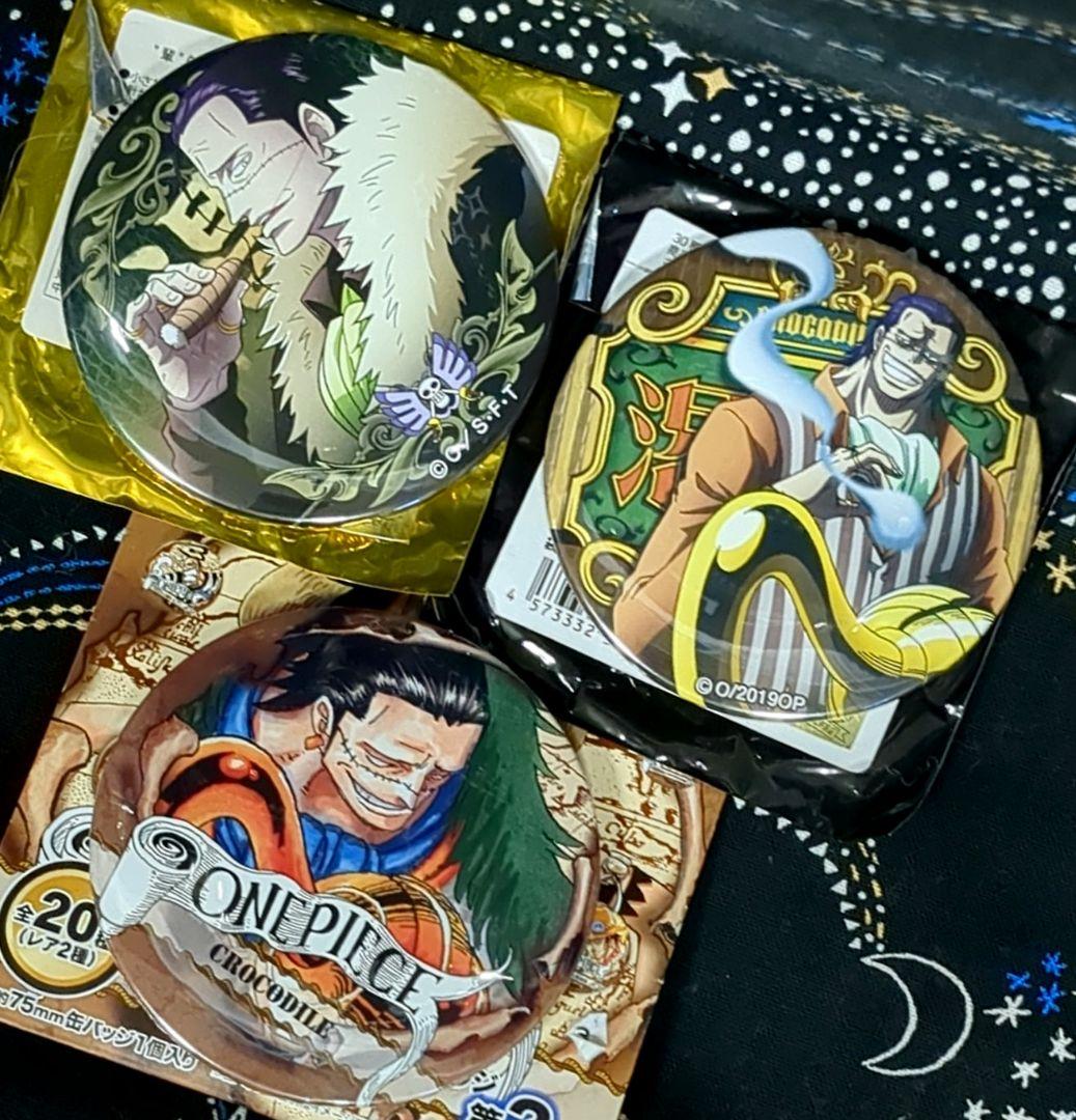 クロコダイル ワンピース ONE PIECE 原作 コレクション缶バッジ 第2弾