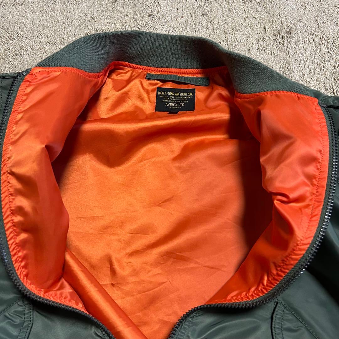 AVIREX　フライトジャケット　MA-1