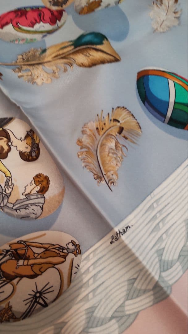 HERMES 　カレ90 COUVEE D'HERMES エルメスの雛たち