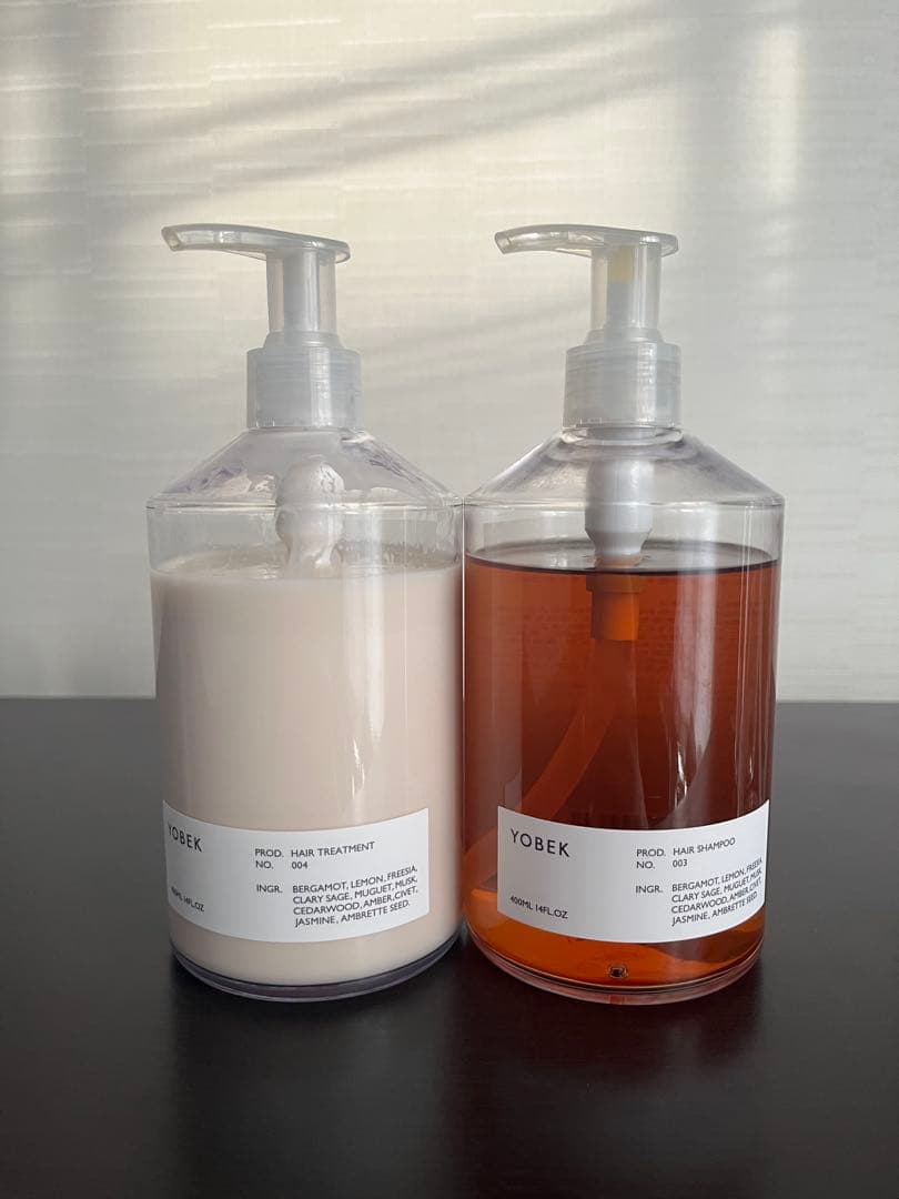 ヨベク YOBEK シャンプー トリートメント セット 1000ml 空ボトル付