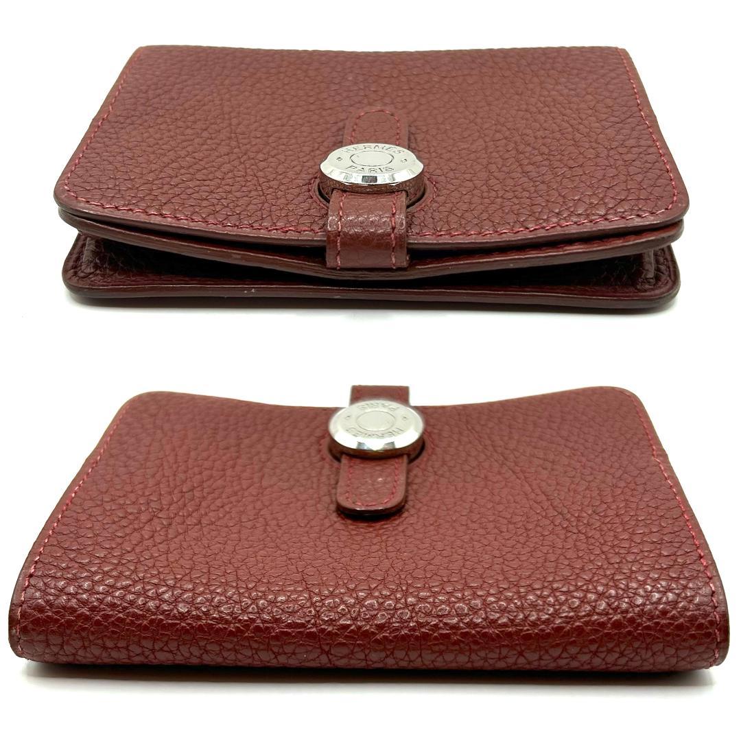 【新品に近い】エルメス HERMES ドゴン ミニ カードケース ケース