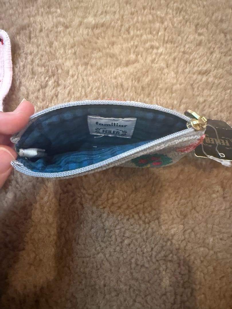 familiar FEILER ファミリア　フェイラー　ポーチ　ハンカチ　おまけ