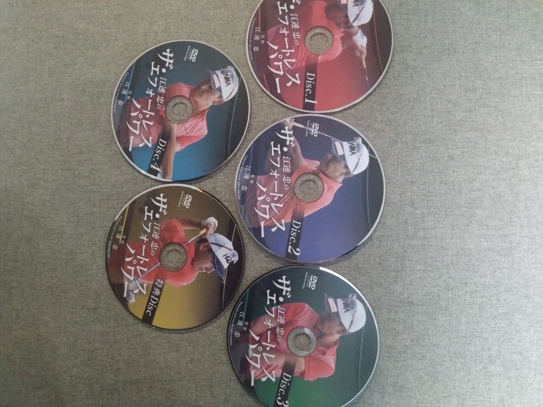 ゴルフレッスン DVD（江連 忠）