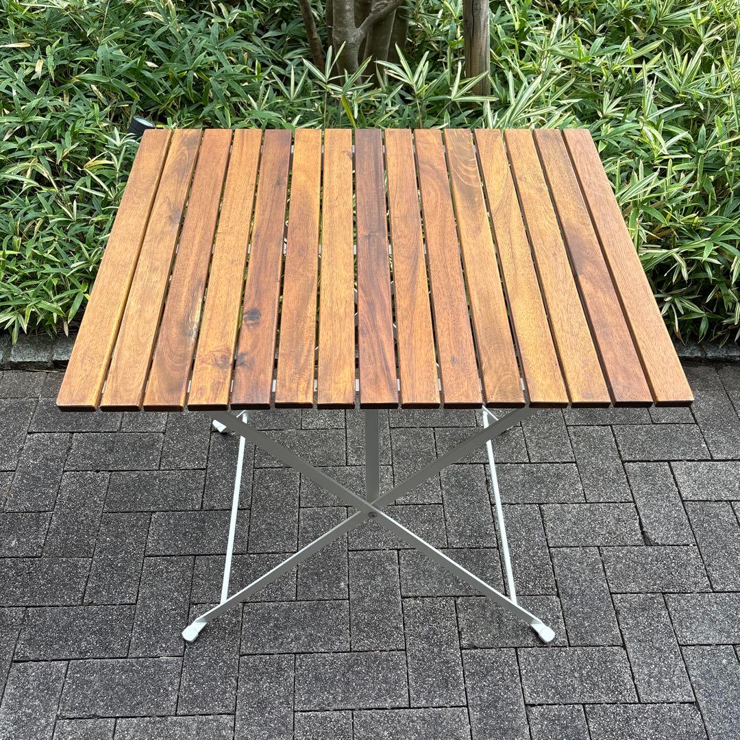 ACTUS アクタス ガーデンテーブル&チェア×2脚セット