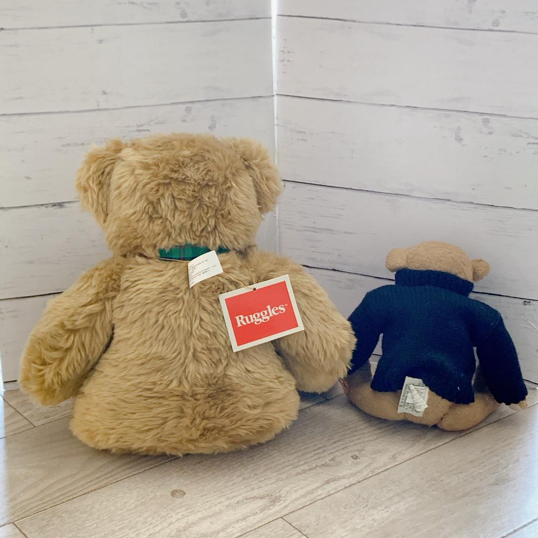 タグ付】ノースアメリカンベア＆Ganz社製 テディベア2体セット☆海外