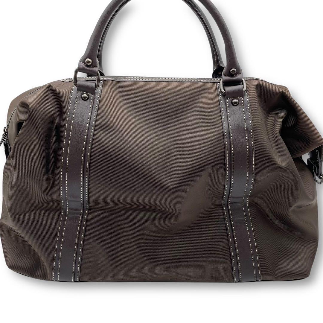 未使用級✨マンシングウェア ゴルフバッグ ナイロン 2way 茶