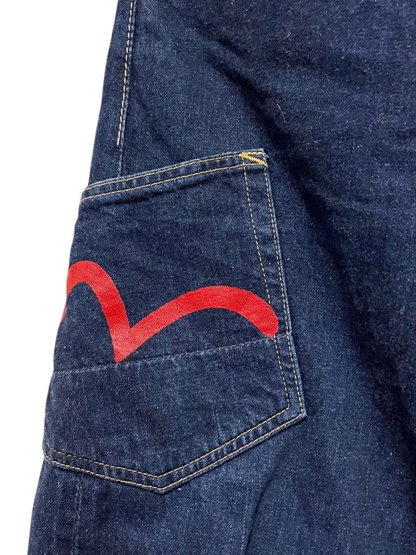 エビスジーンズ ビックカモメ 赤刺繍 シオタニブラザーズ 32×33