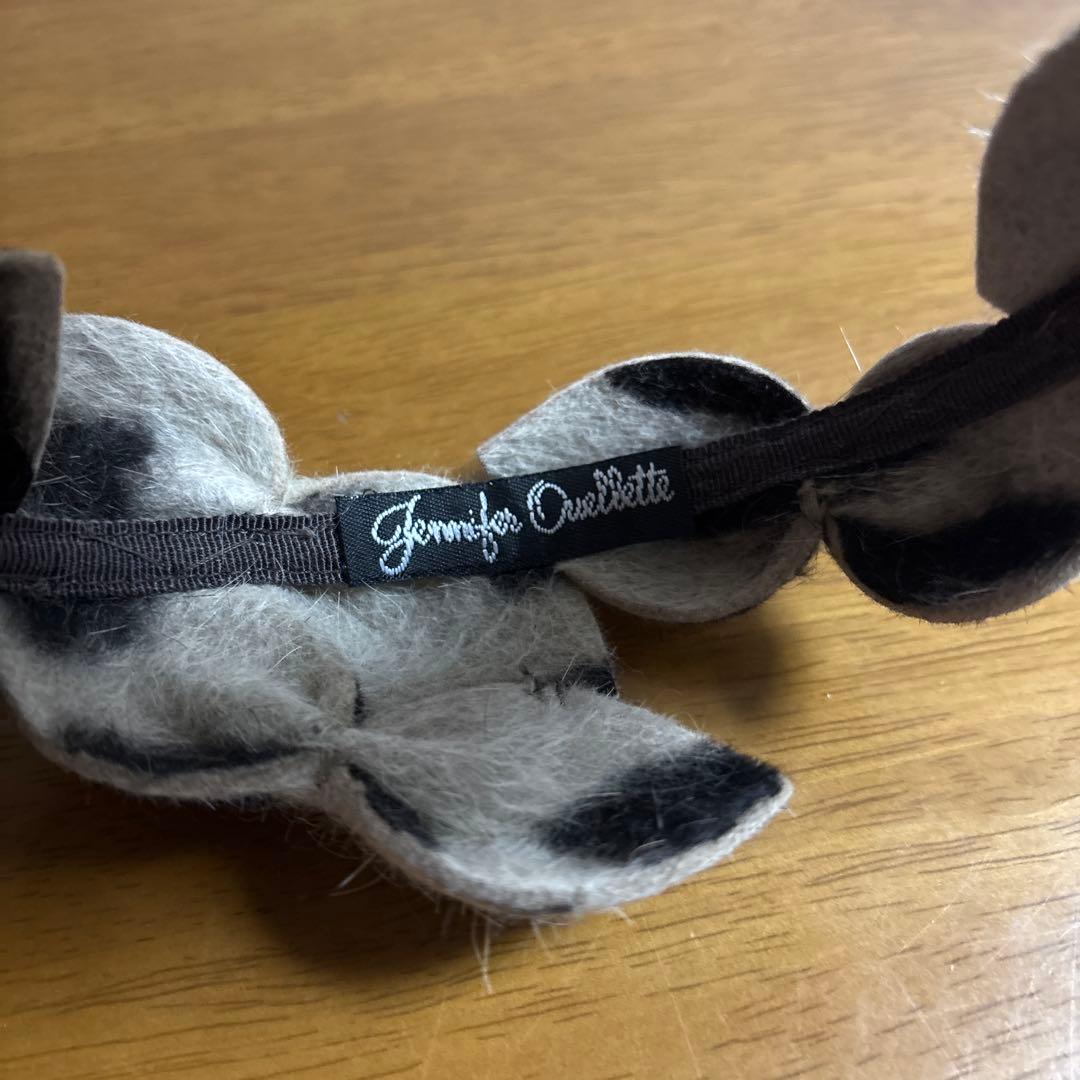 ジェニファーオーレット　レオパードカチューシャ