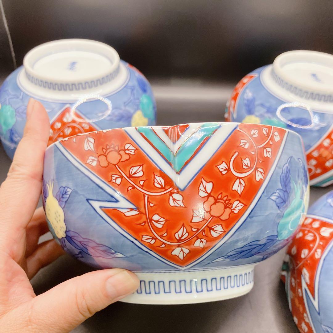 幸乃宴 向付椀 煮物 酢の物 丼 有田焼 九谷焼 古伊万里 未使用美品