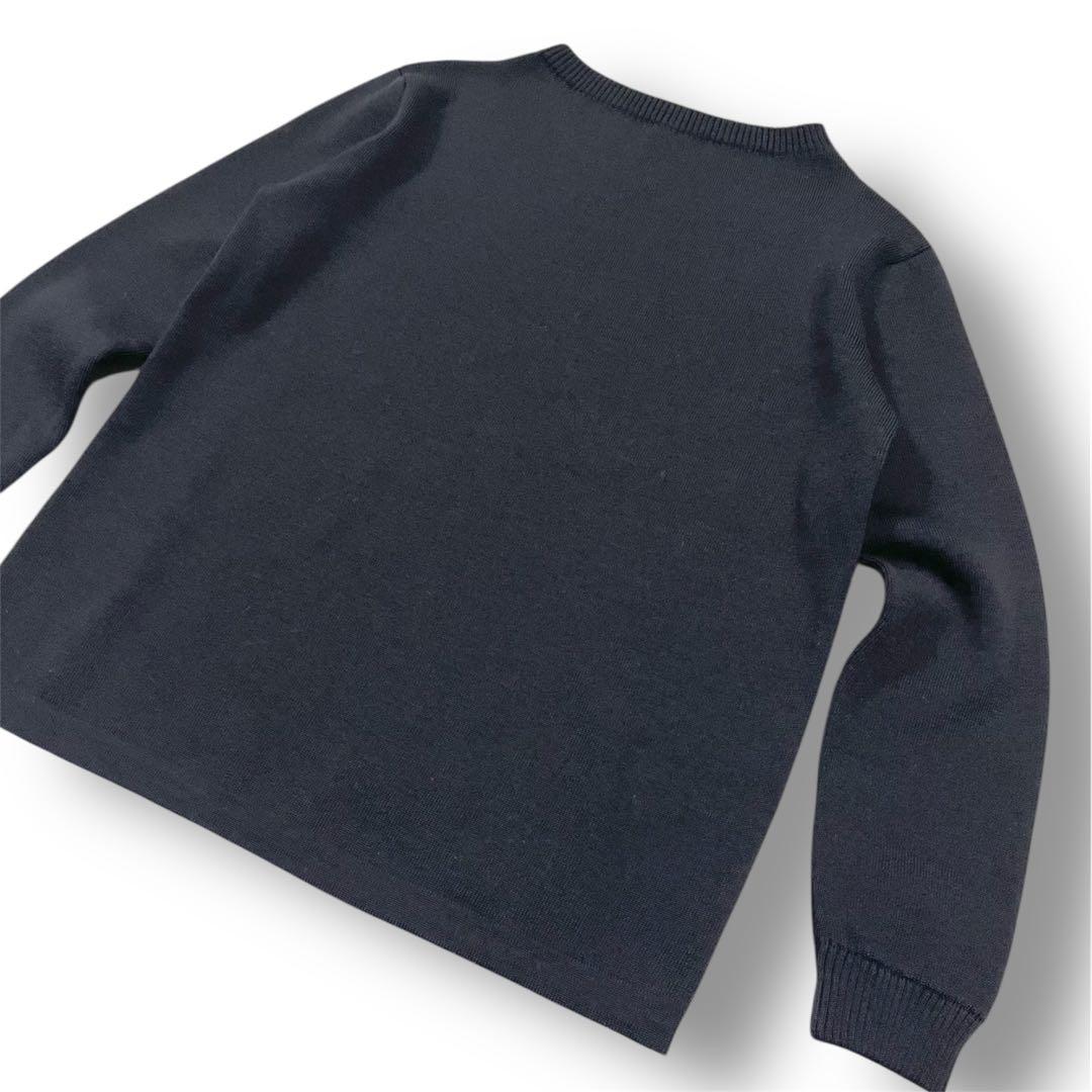 美品 アンデルセンアンデルセン SAILORシリーズ 7Gニット ブラック L