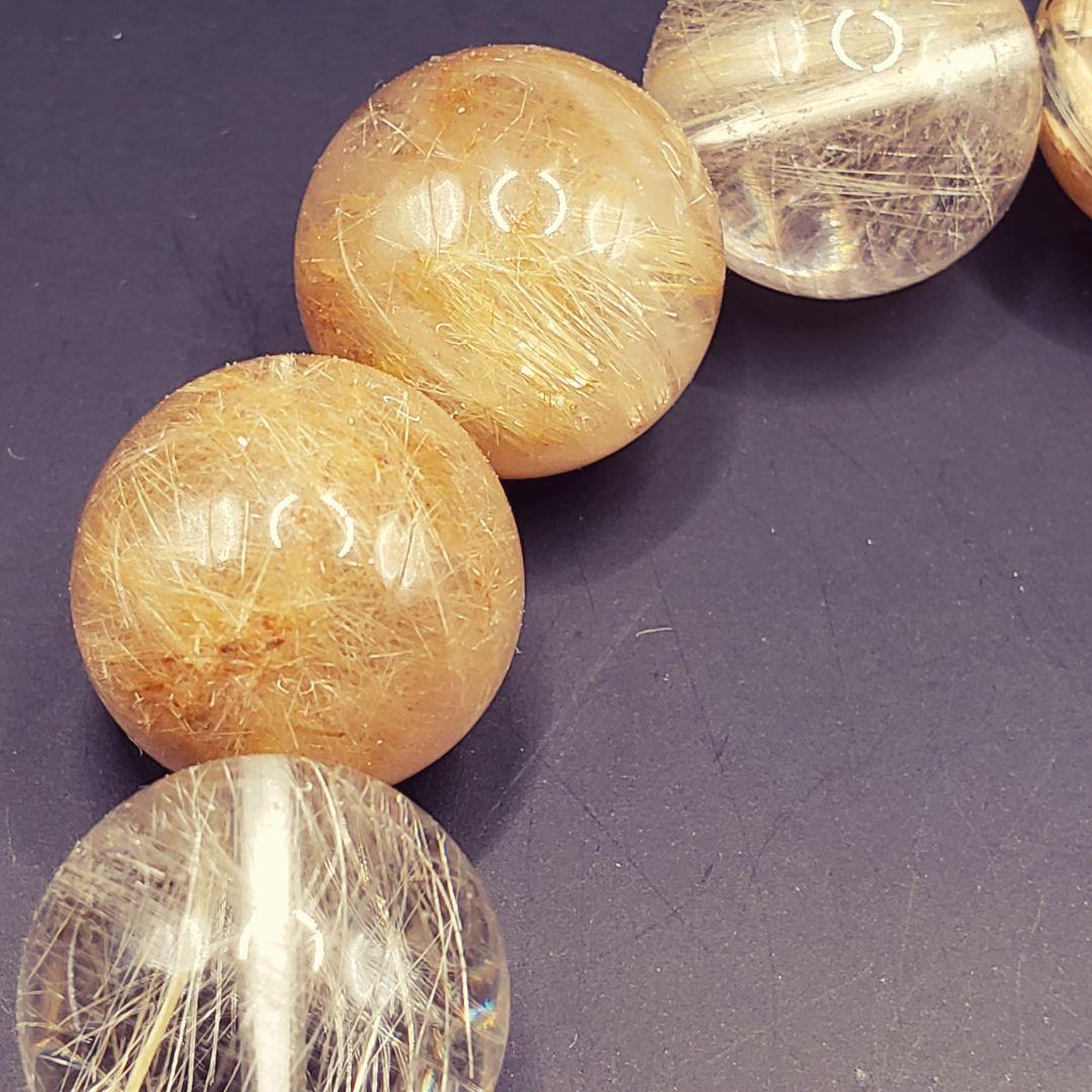 【年内のみ値下げ】ルチルクォーツ ブレスレット