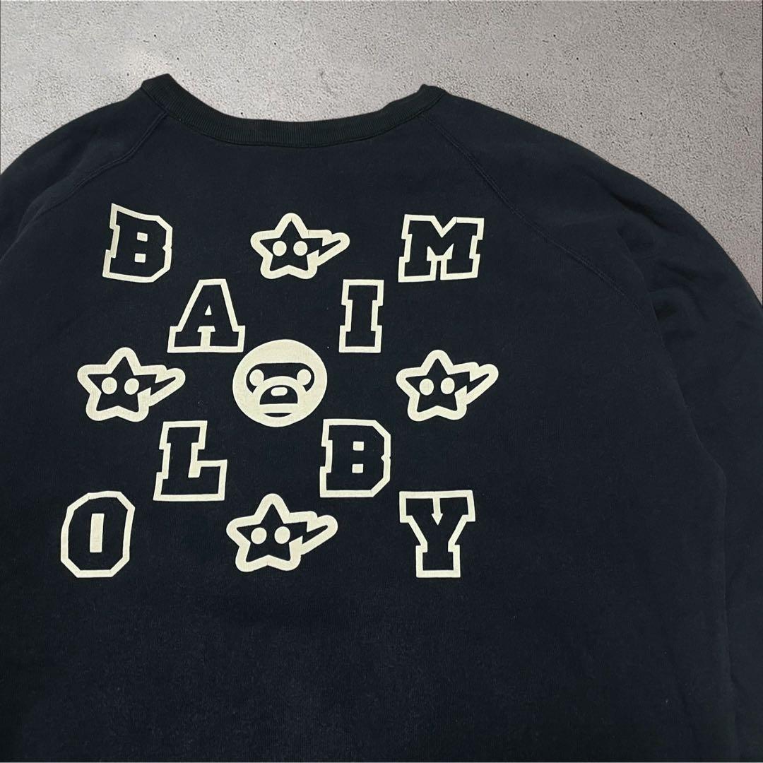 00's A BATHING APE 4面 スウェット 4way MILO