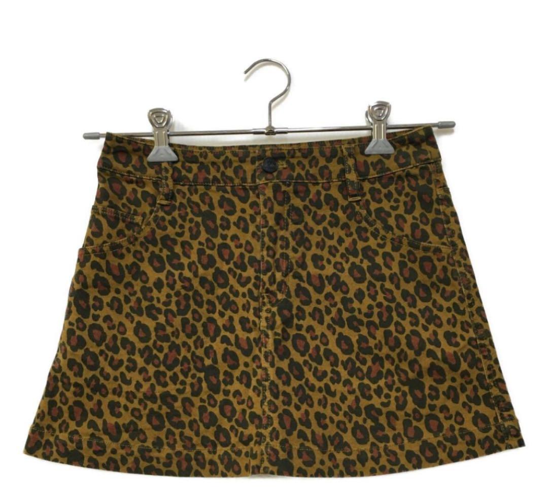 Jack Bunny!! レオパード　ヒョウ柄　ゴルフスカート　スコート