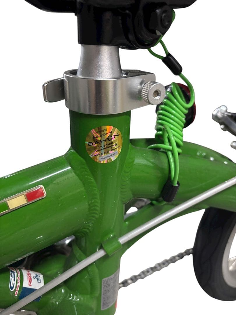 美品】FIAT × DAHON 折りたたみ自転車 14インチ ミニベログリーン