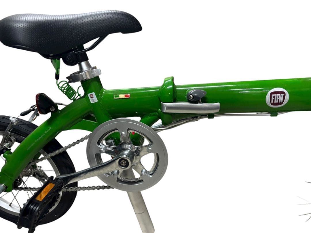 美品】FIAT × DAHON 折りたたみ自転車 14インチ ミニベログリーン