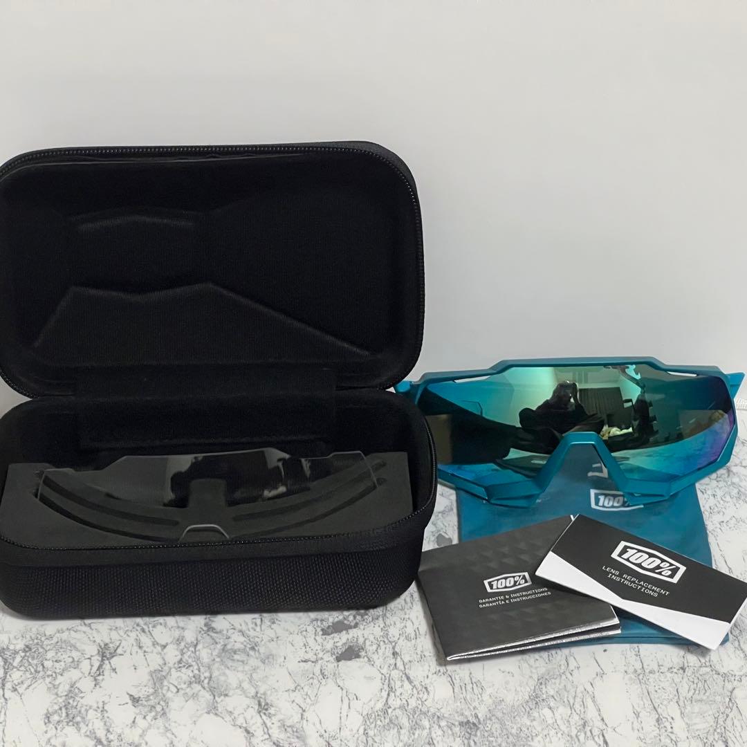 100% ワンハンドレッド サングラス SPEEDTRAP Sagan