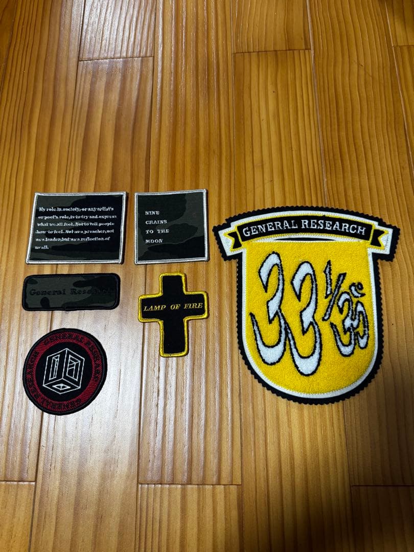 ジェネラルリサーチ スタジャン L、ワッペン