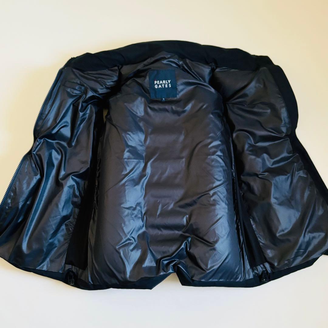 1596【極美品】パーリーゲイツ エアーベスト 超軽量 調節可能 ダウン