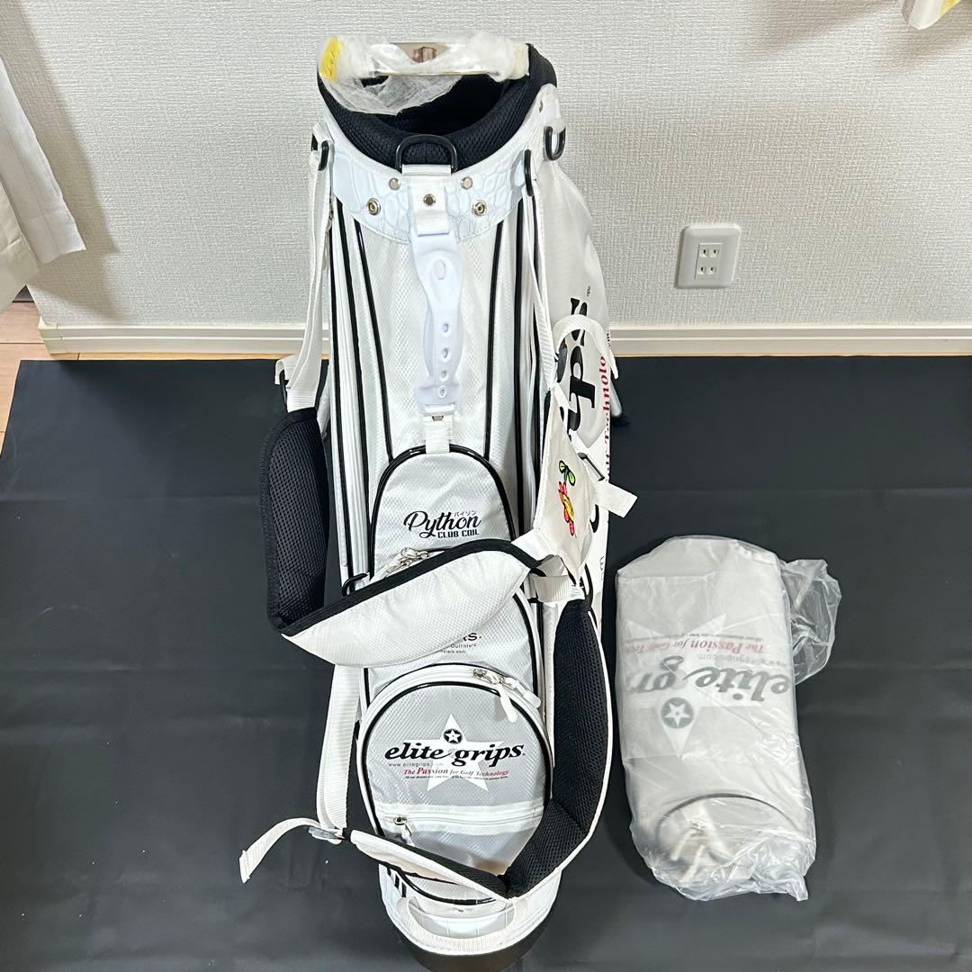 伊*門様 エリートグリップ 【100本限定品】キャディバック ホワイト