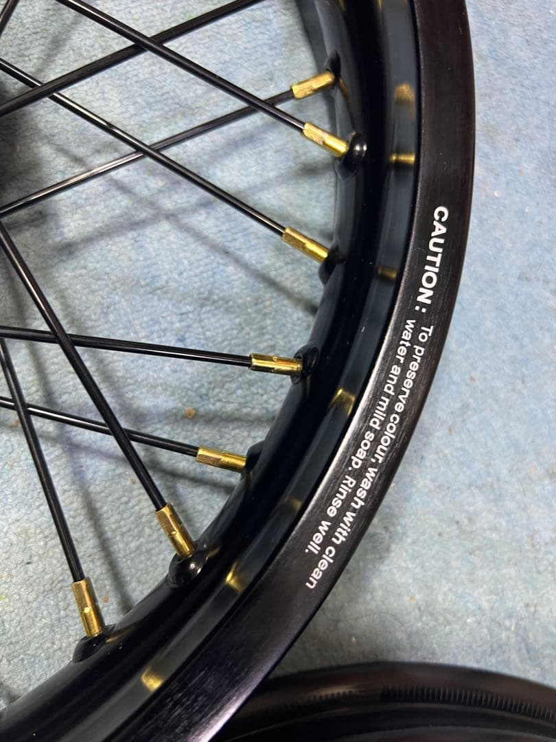 ハンターカブ 太足ホイール前後セット② 2.50×17 3.50×17 RCB - メルカリ