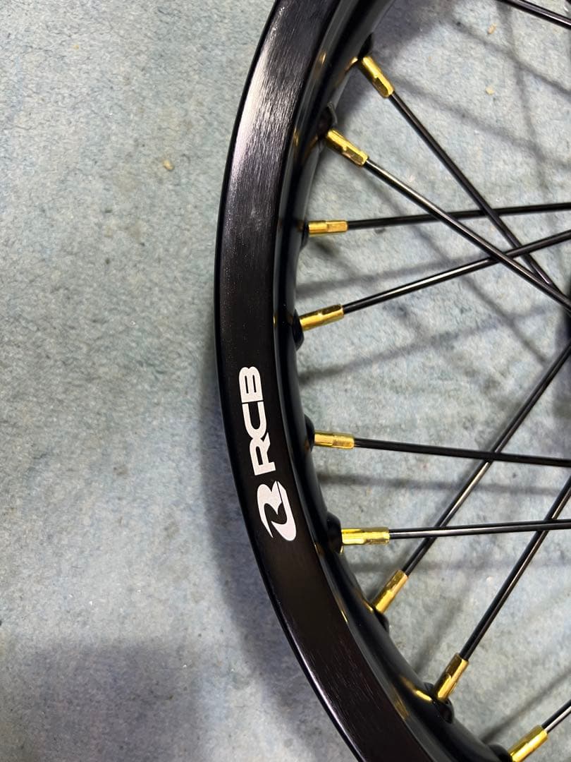 ハンターカブ 太足ホイール前後セット② 2.50×17 3.50×17 RCB - メルカリ