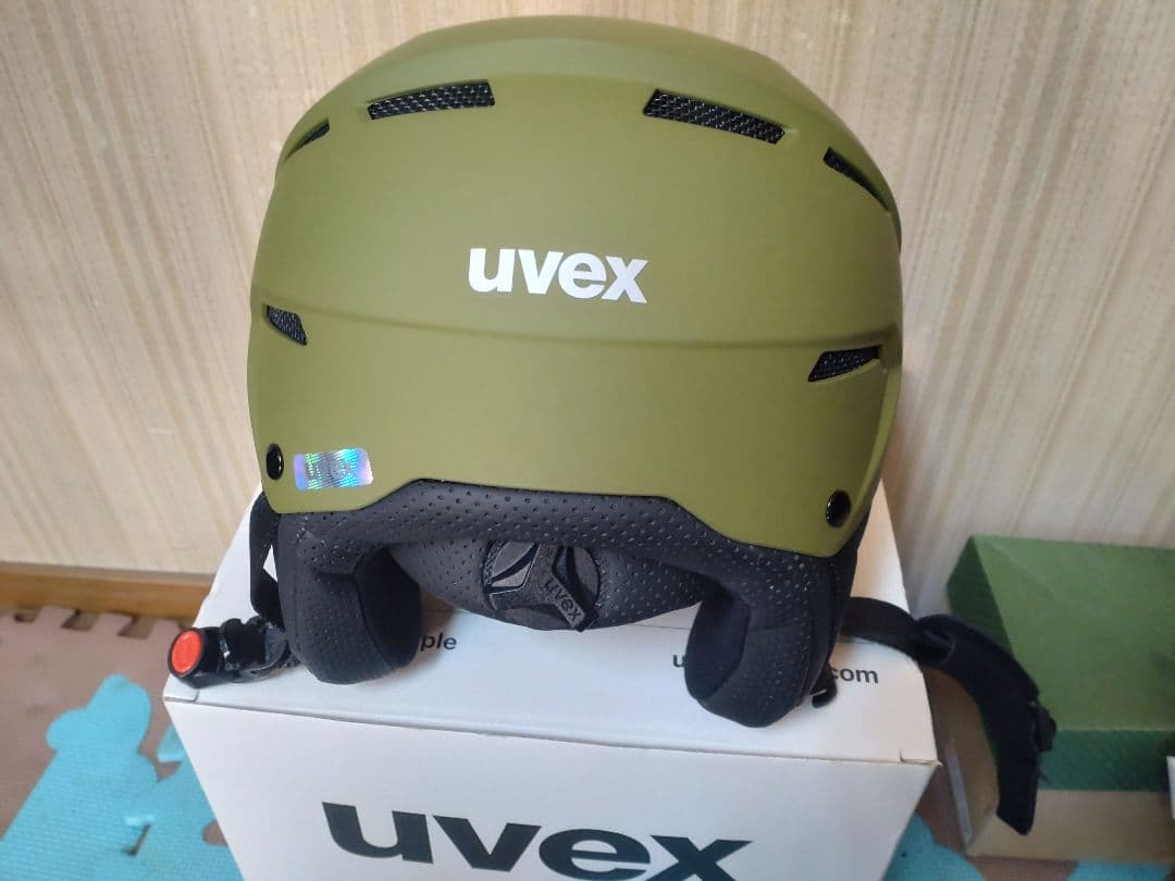 uvex ヘルメット instinct visor クロコダイルマット