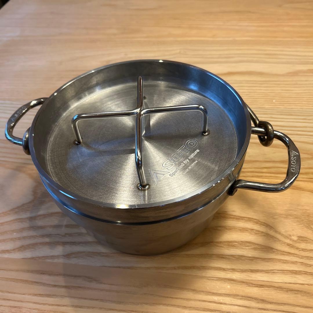 SOTO ステンレス ダッチオーブン 8インチ 収納ケースセット