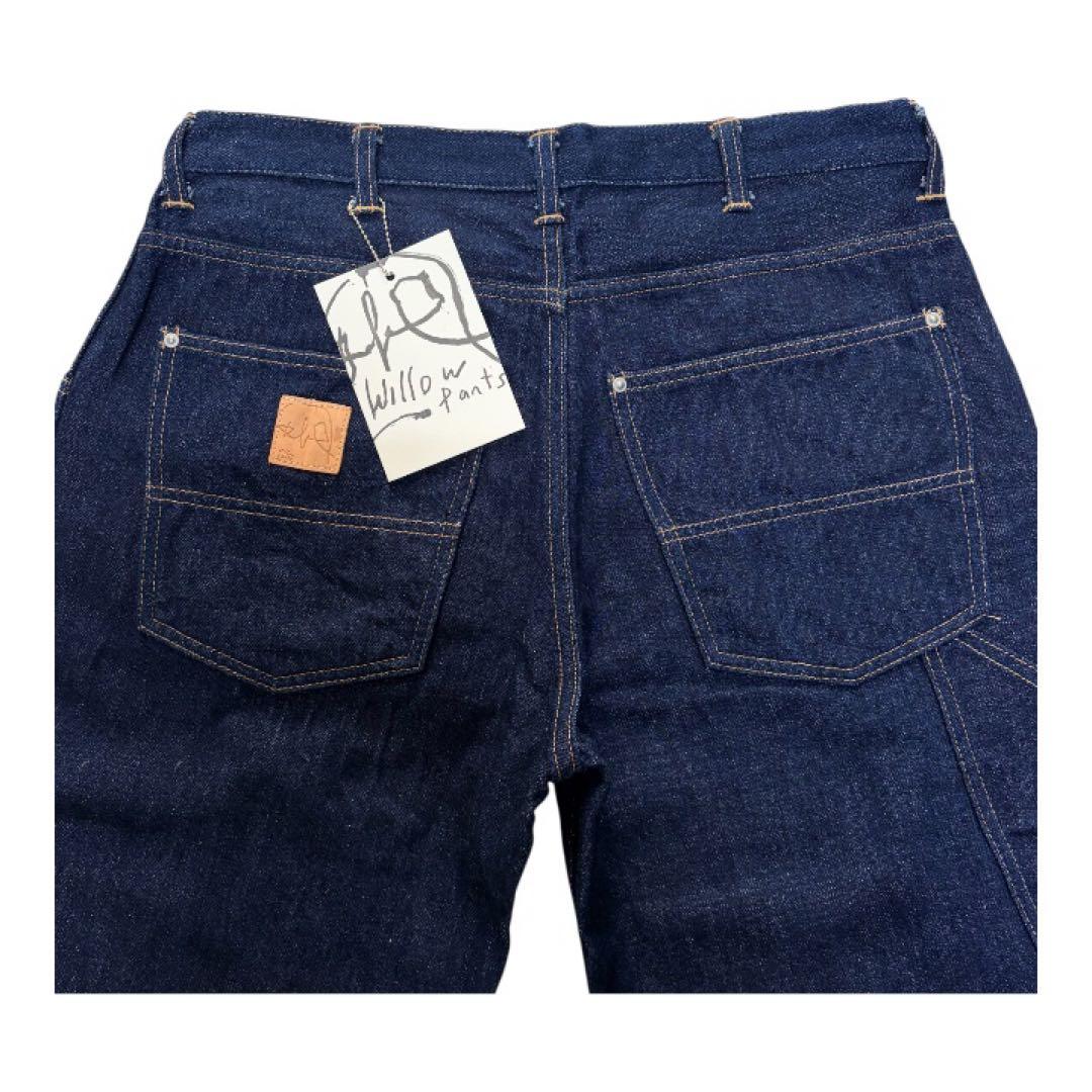 【美品】ウィローパンツ デニム リネン パンツ willow pants