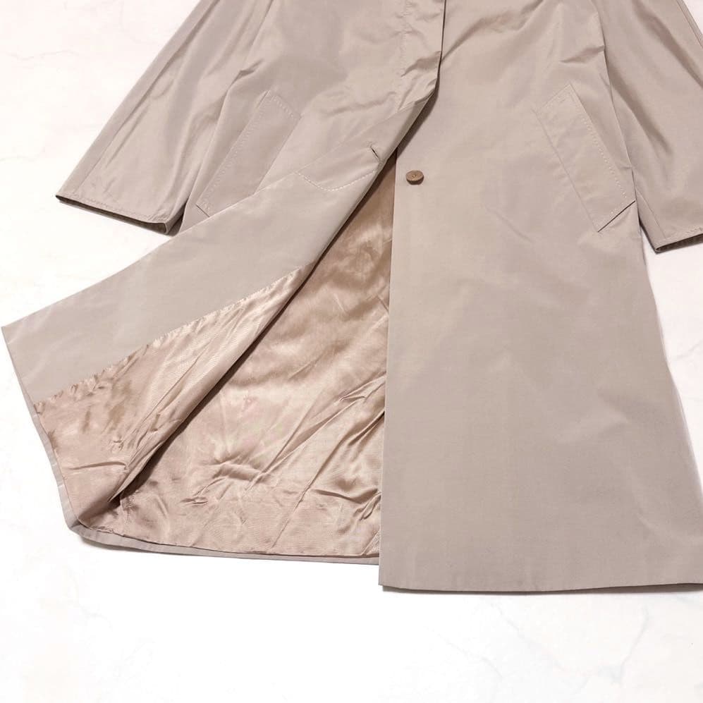 美品✨ マックスマーラ　ロングコート　薄手　スプリング　40　ベージュ　ゆったり