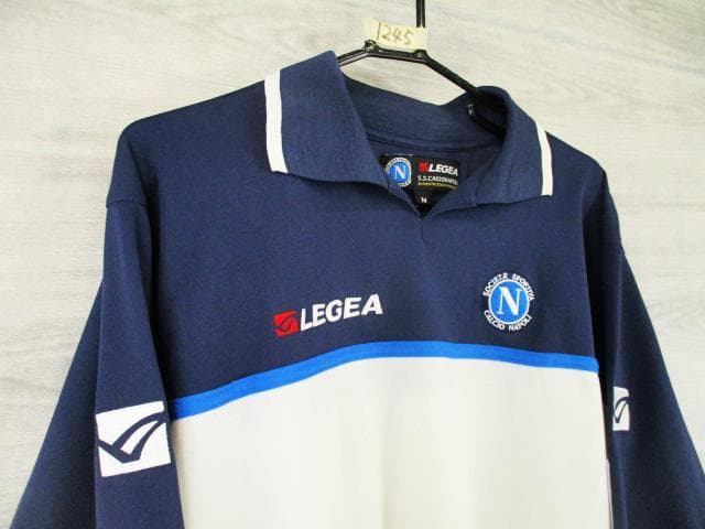 03-04 ナポリ ＜長袖ポロシャツ＞Ｍ Ｍ1245m