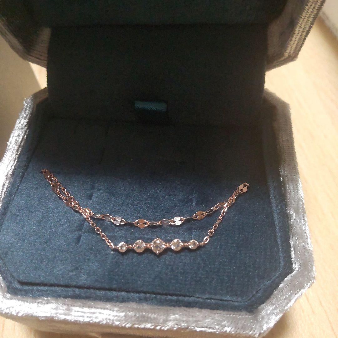 М 4℃ シルバーブレスレット