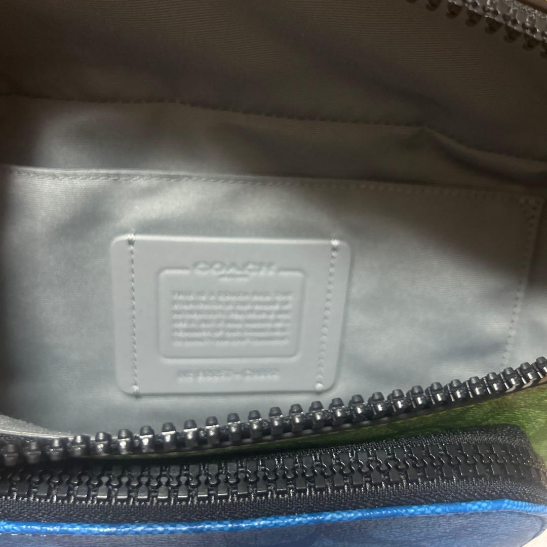COACH コーチ ボディバック　ウエストポーチ　マルチカラー