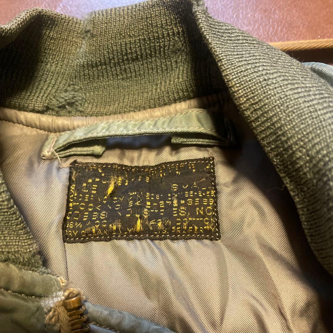 MA-1 米軍　当時物　Lサイズ？　破れアリ