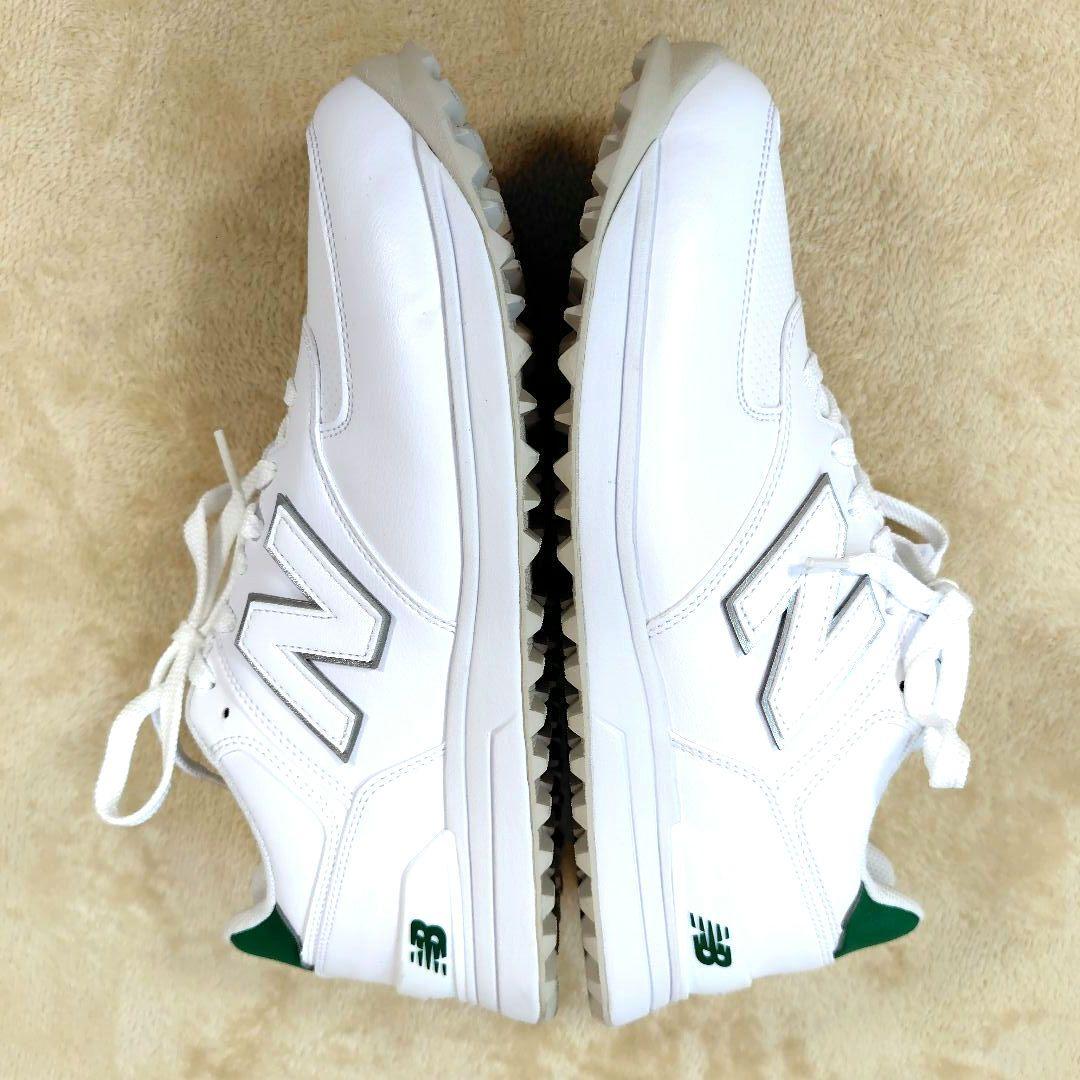 新品未使用】 ニューバランス ゴルフシューズ UGS574J3 ホワイト 27