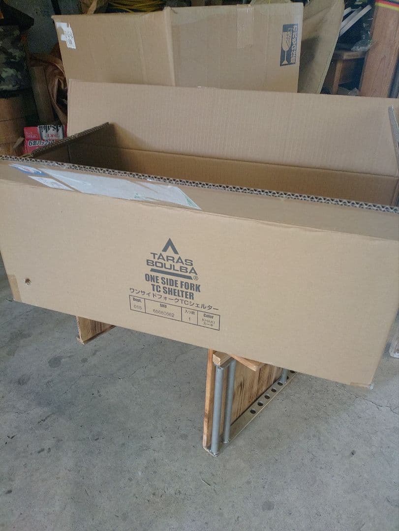 TARAS BOULBA ワンサイドフォークTCシェルター　テント