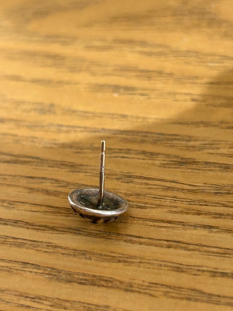 クロムハーツ　クロスボールスタッドピアス 片耳のみ　キャッチ欠品