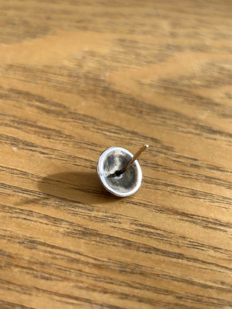 クロムハーツ　クロスボールスタッドピアス 片耳のみ　キャッチ欠品