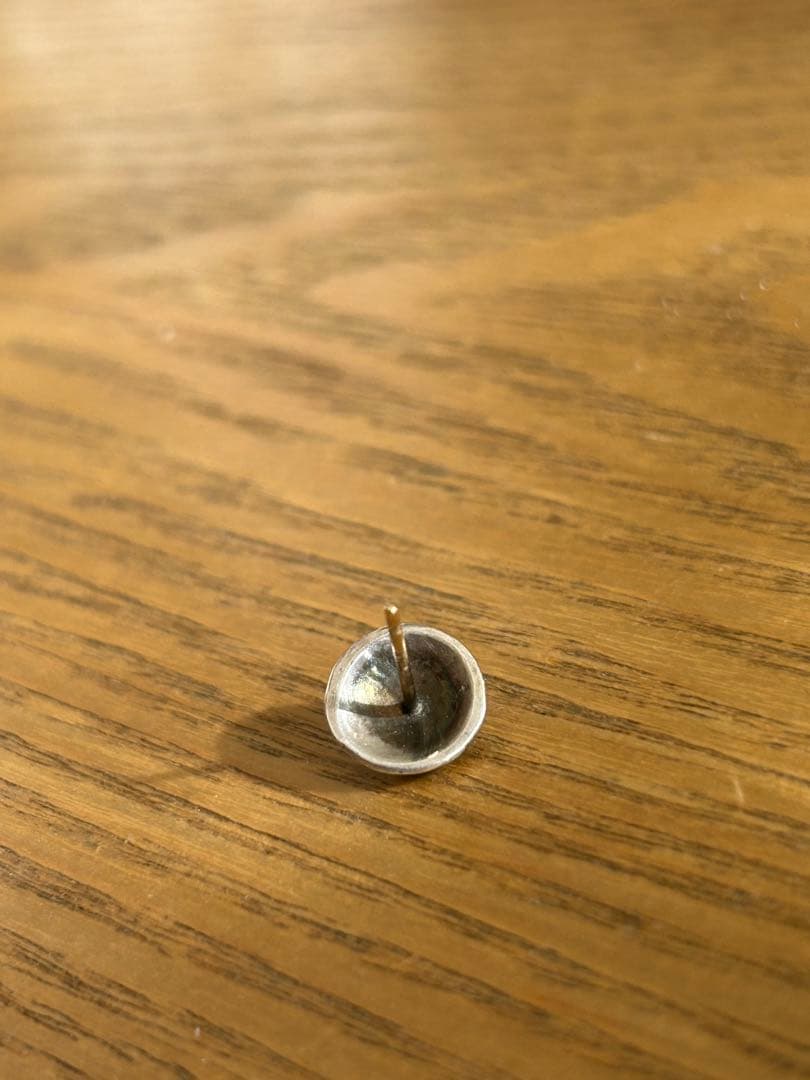 クロムハーツ　クロスボールスタッドピアス 片耳のみ　キャッチ欠品