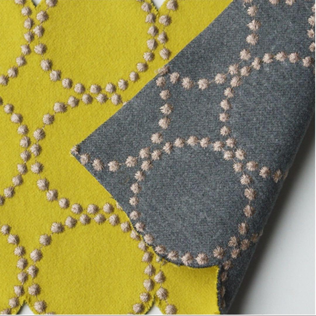 ミナペルホネン dop タンバリン 細脚 スツール 【イエローグ】ベンチ 椅子